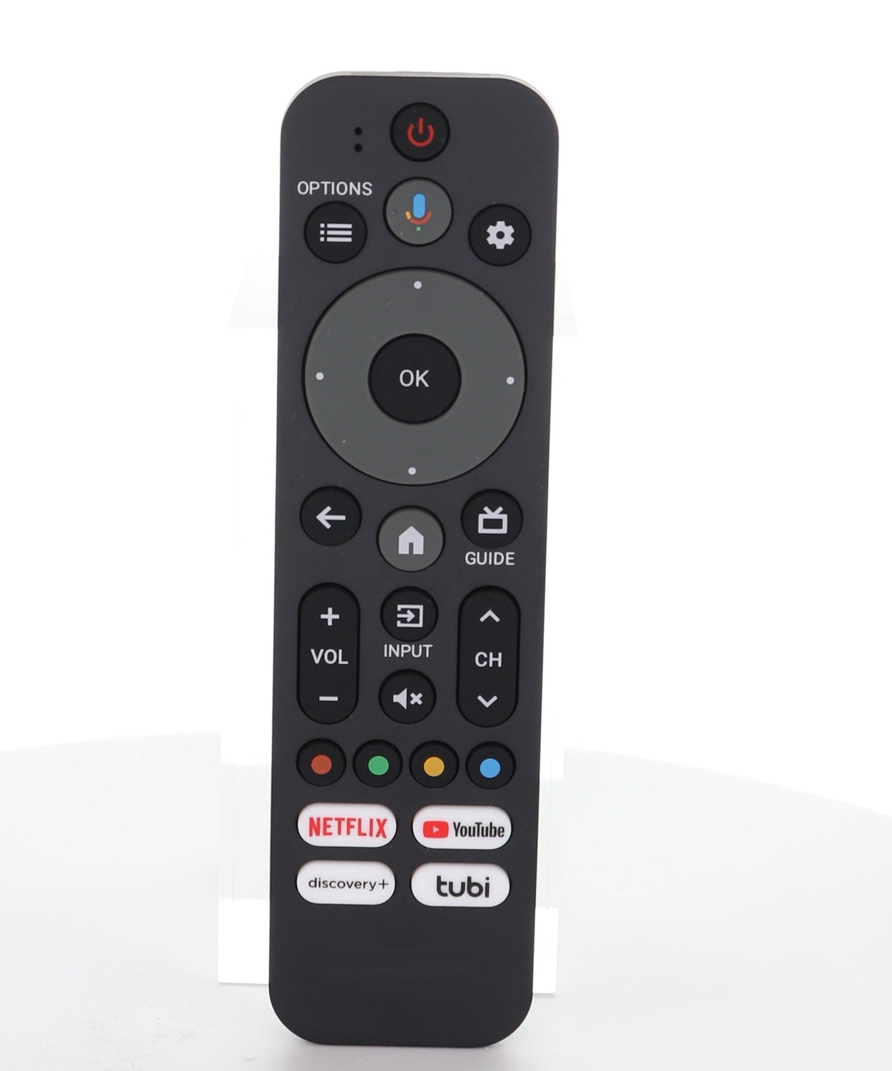 Philips RF553A Google Android TV Remote Control with Voice | Netflix | Youtube | Discovery+ | tubi - URMT26CNDA14