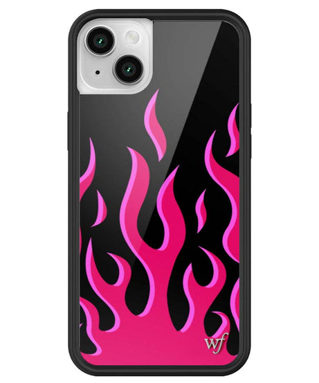 Flames | Black & Red iPhone Case