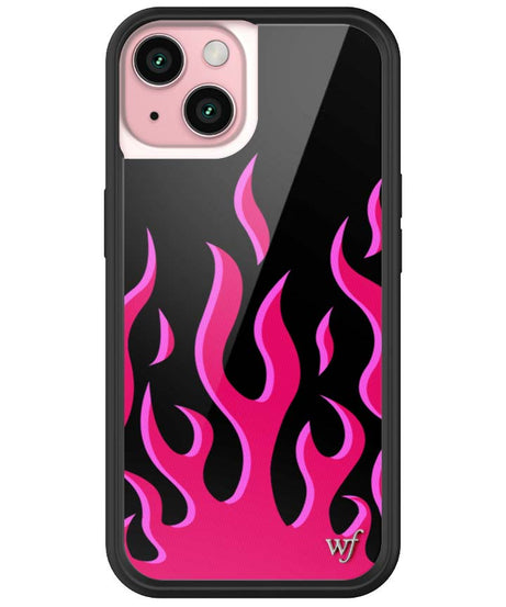 Flames | Black & Red iPhone Case