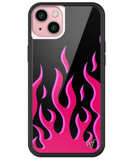 Flames | Black & Red iPhone Case