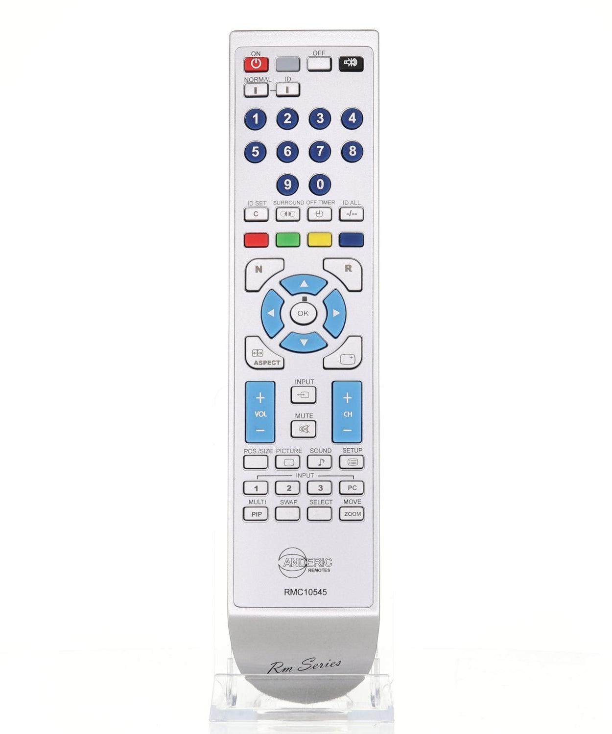 Anderic RMC10545 Replacement Monitor Remote Control for Panasonic EUR646529, EUR646529R, EUR7636070R