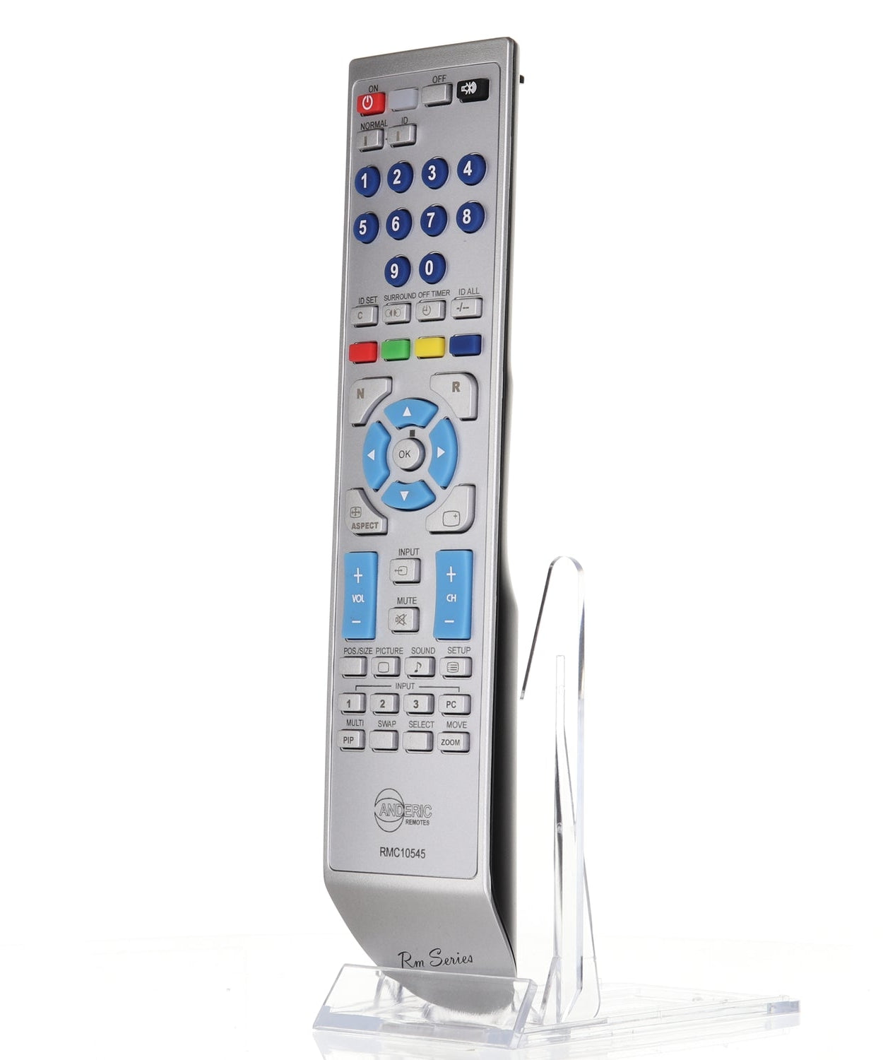 Anderic RMC10545 Replacement Monitor Remote Control for Panasonic EUR646529, EUR646529R, EUR7636070R