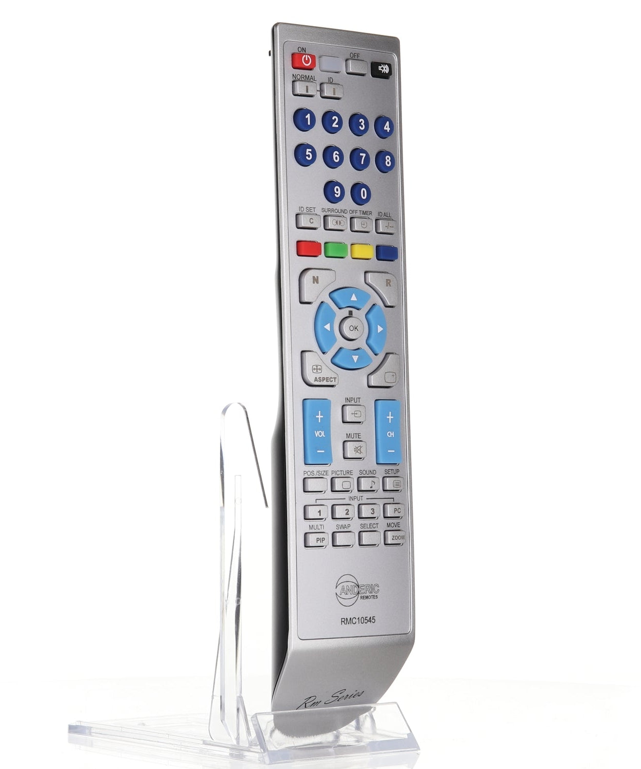 Anderic RMC10545 Replacement Monitor Remote Control for Panasonic EUR646529, EUR646529R, EUR7636070R