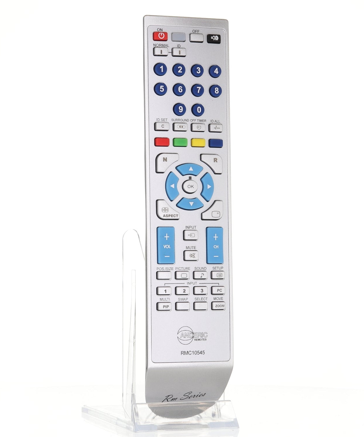 Anderic RMC10545 Replacement Monitor Remote Control for Panasonic EUR646529, EUR646529R, EUR7636070R