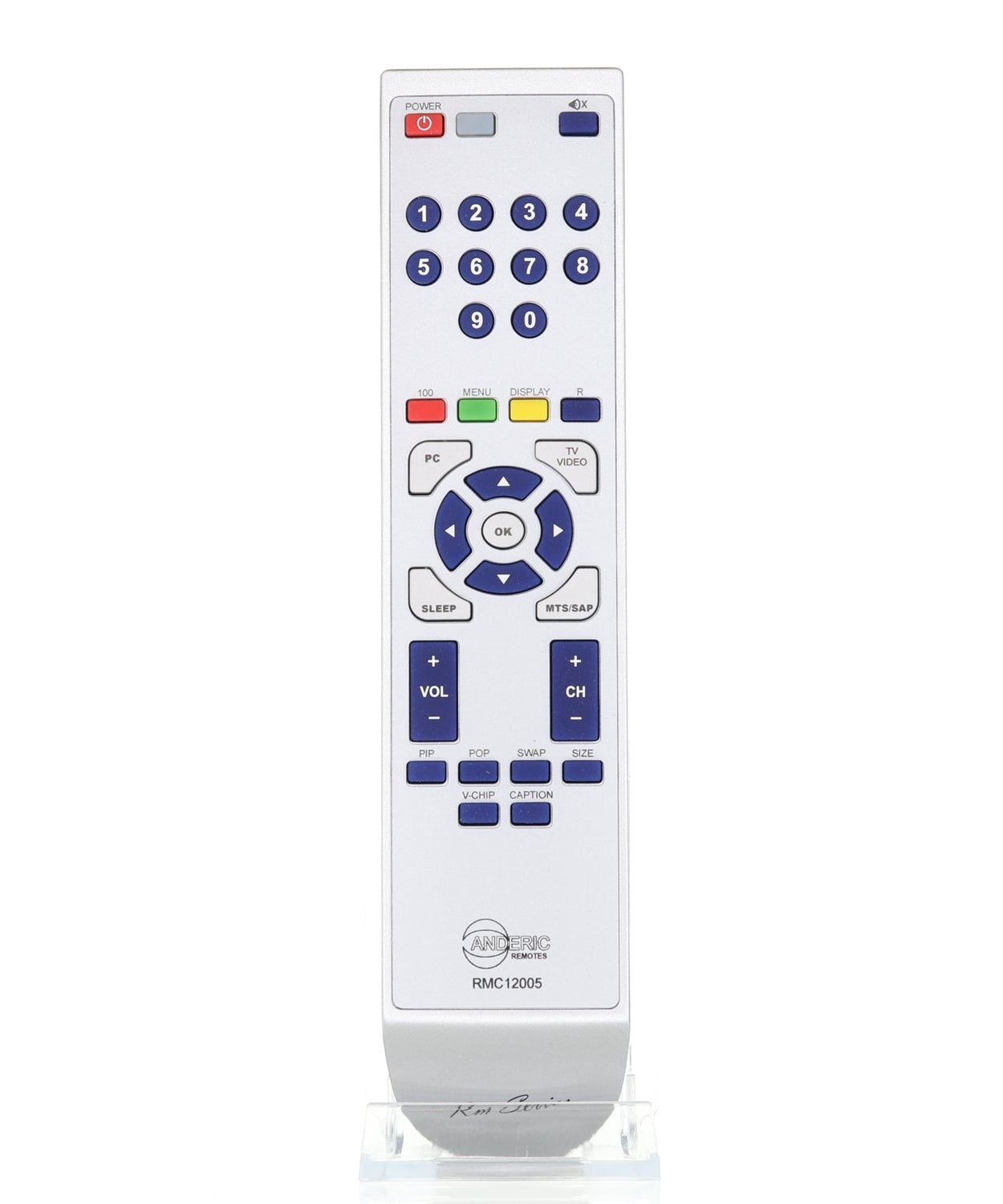 Anderic RMC12005 Replacement TV Remote Control for Magnavox | 98TR7SW1NEMNF