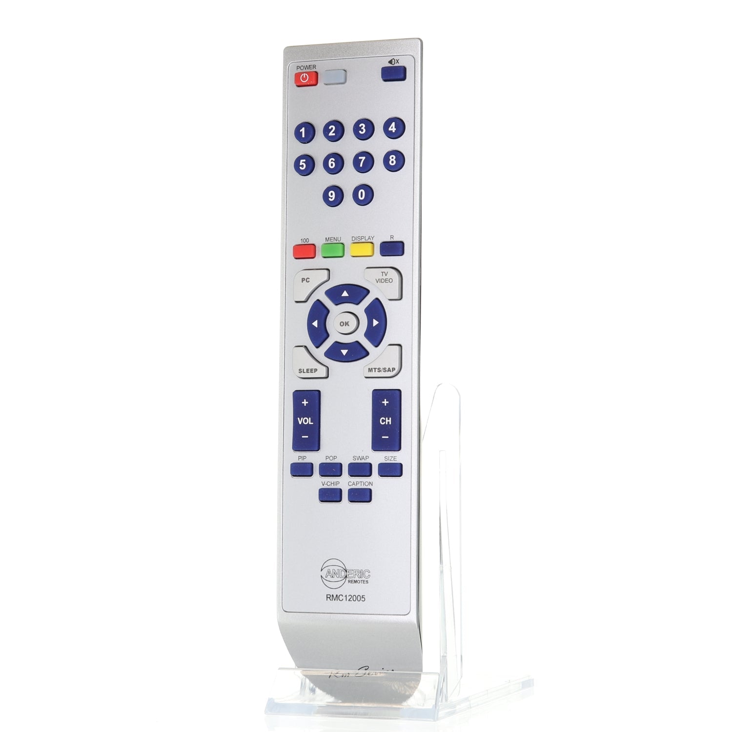 Anderic RMC12005 Replacement TV Remote Control for Magnavox | 98TR7SW1NEMNF