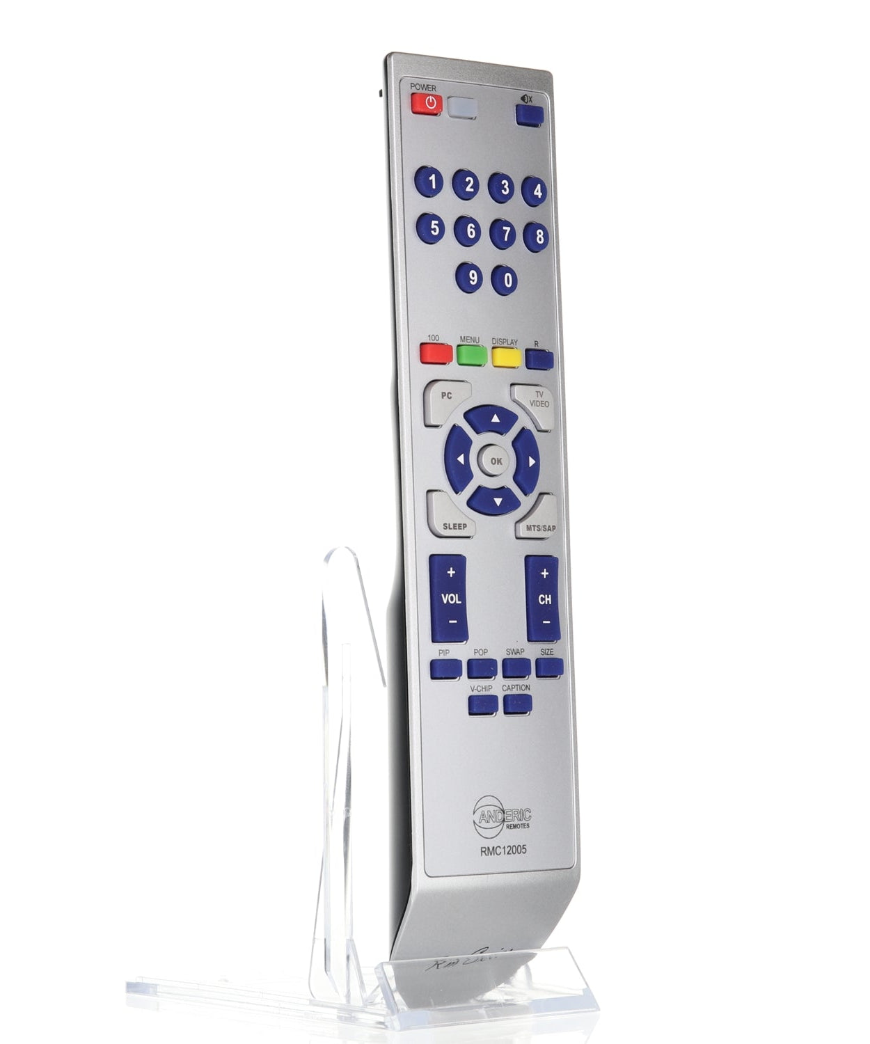 Anderic RMC12005 Replacement TV Remote Control for Magnavox | 98TR7SW1NEMNF