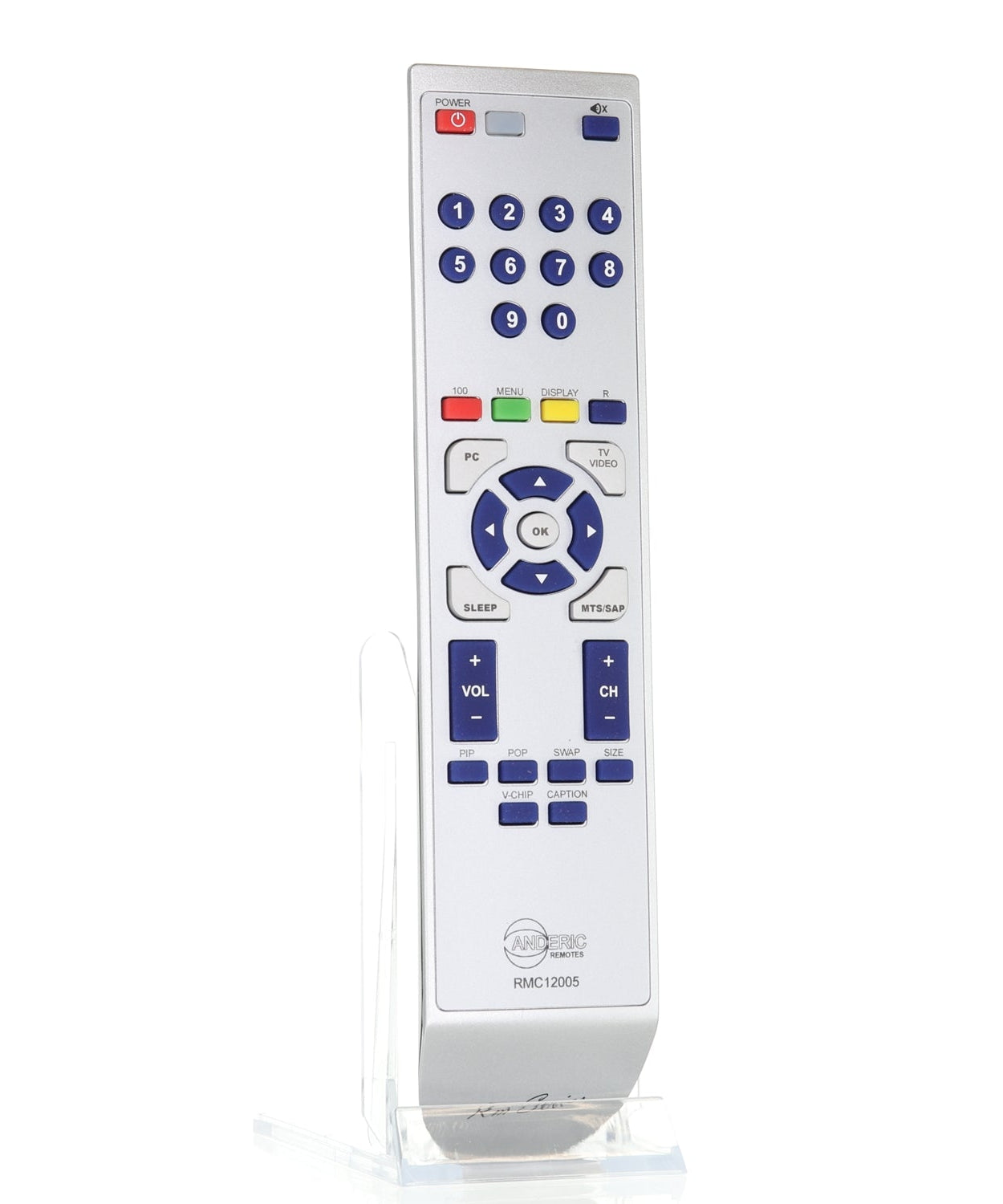 Anderic RMC12005 Replacement TV Remote Control for Magnavox | 98TR7SW1NEMNF