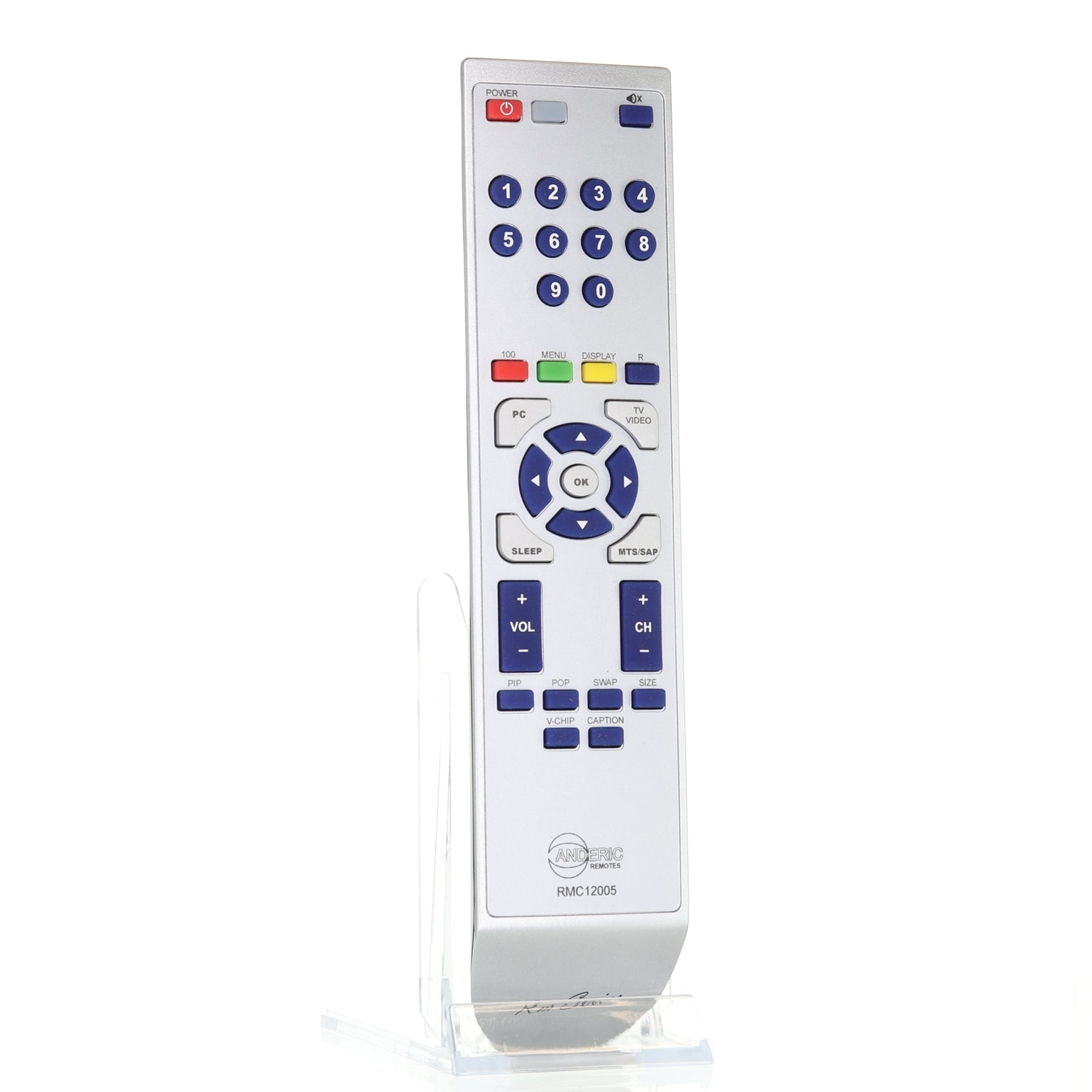 Anderic RMC12005 Replacement TV Remote Control for Magnavox | 98TR7SW1NEMNF