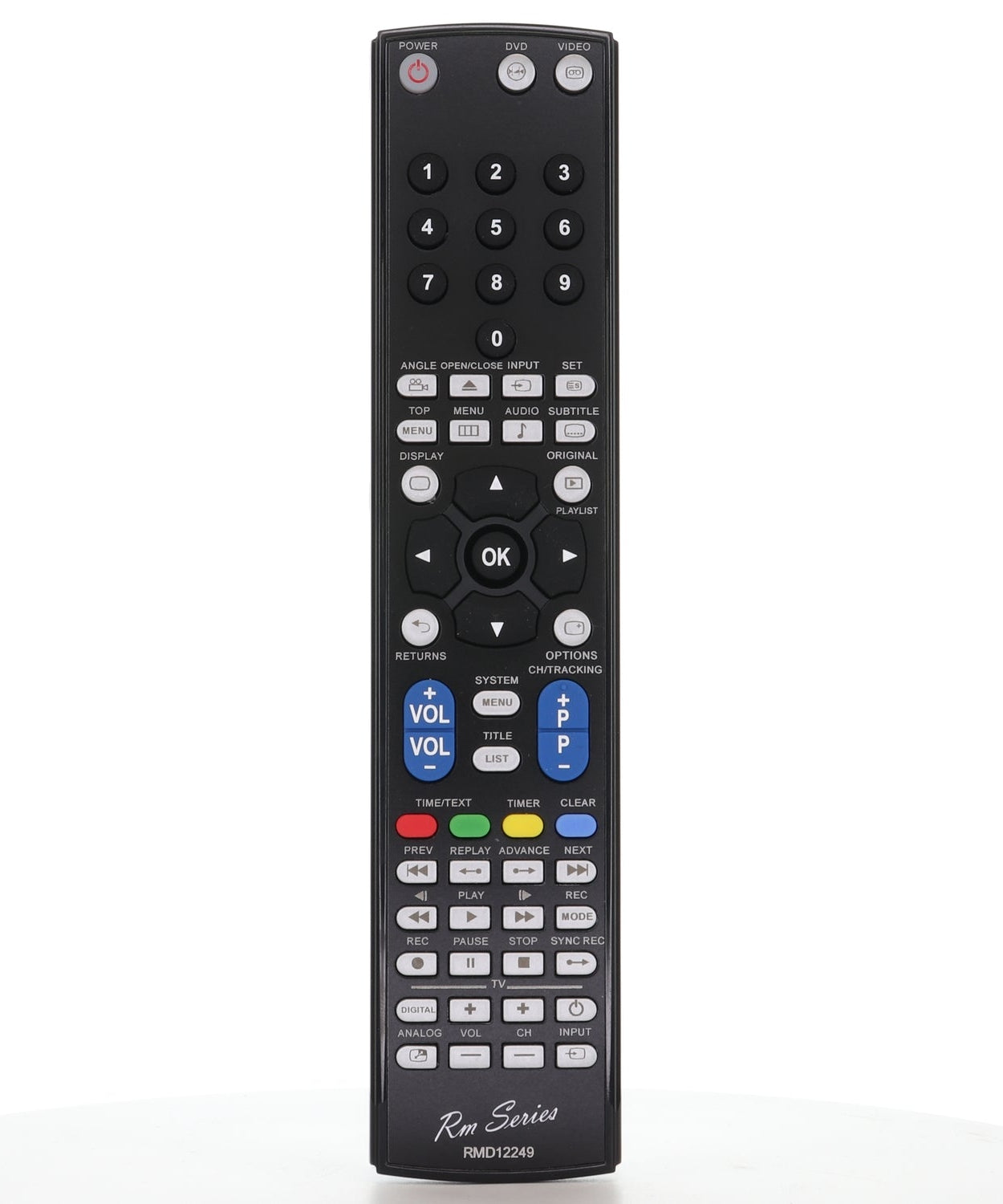 Anderic RMC12249 Replacement DVD & DVD/VCR Combo Remote Control for Sony RMT-D240A and Others