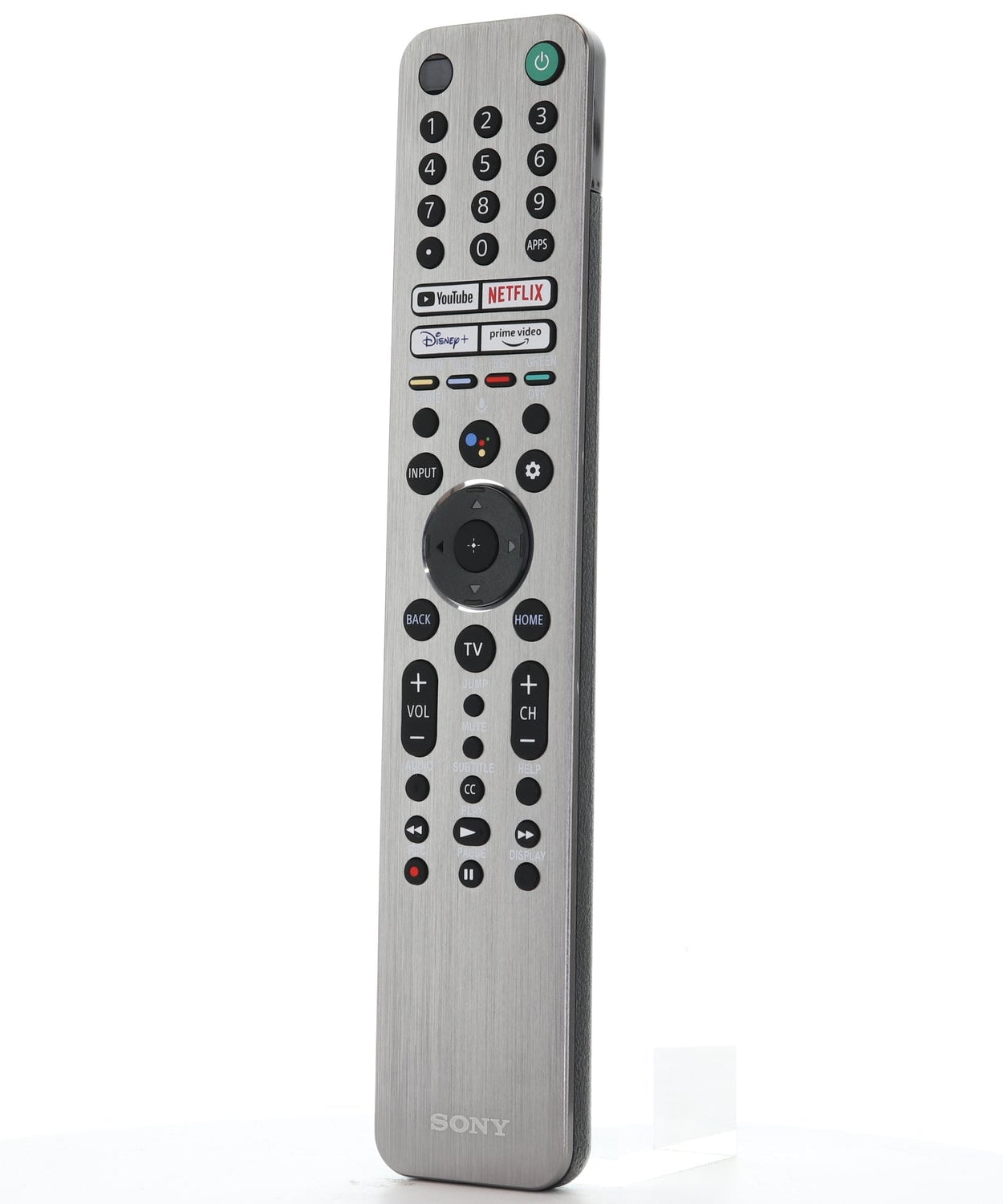 Sony RMF-TX621U Backlit Smart TV Remote Control with Voice | Metal Front - 1-009-947-11