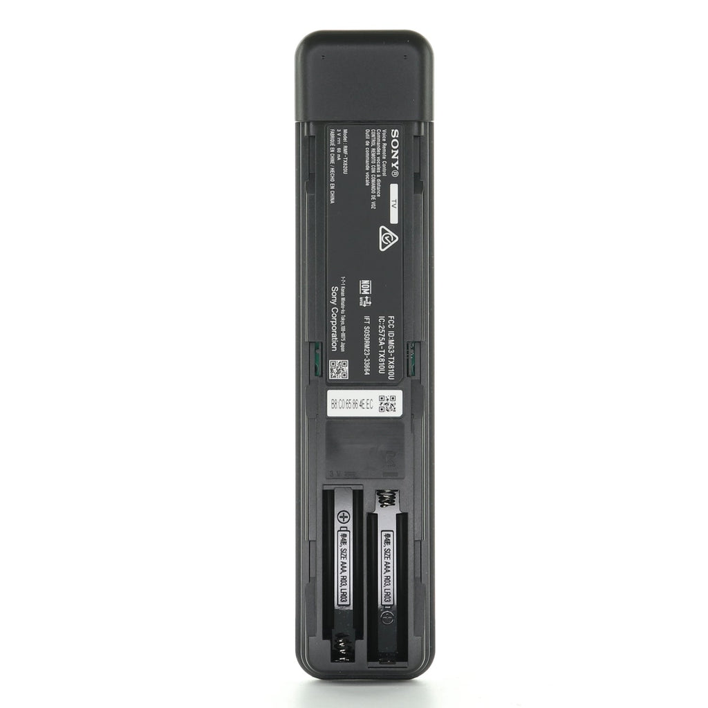 Sony RMF-TX820U TV Remote Control with Voice and App Shortcuts | RF | Netflix | Prime | Disney+ | YouTube | Crunchyroll - 1-019-559-11 | 1-019-559-12