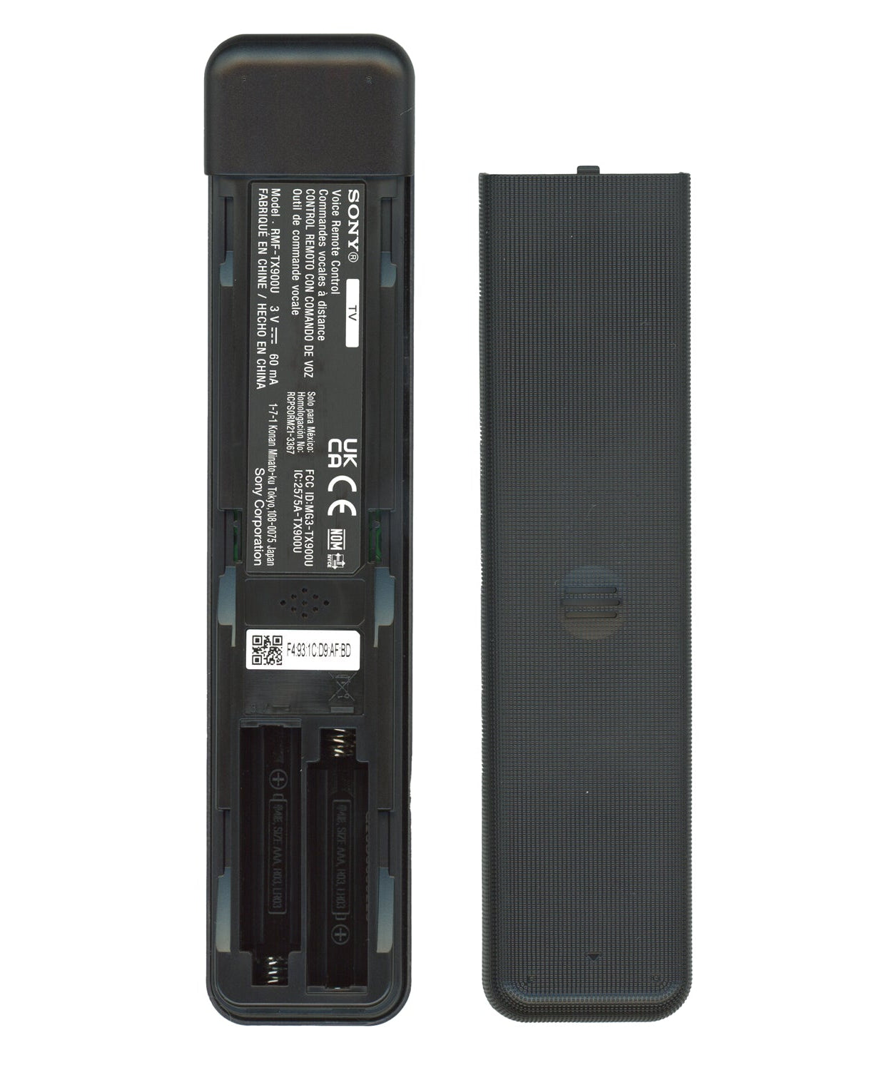 Sony RMF-TX900U Backlight Smart TV Remote Control | BRAVIA XR - 1-013-685-21, 1-013-685-23