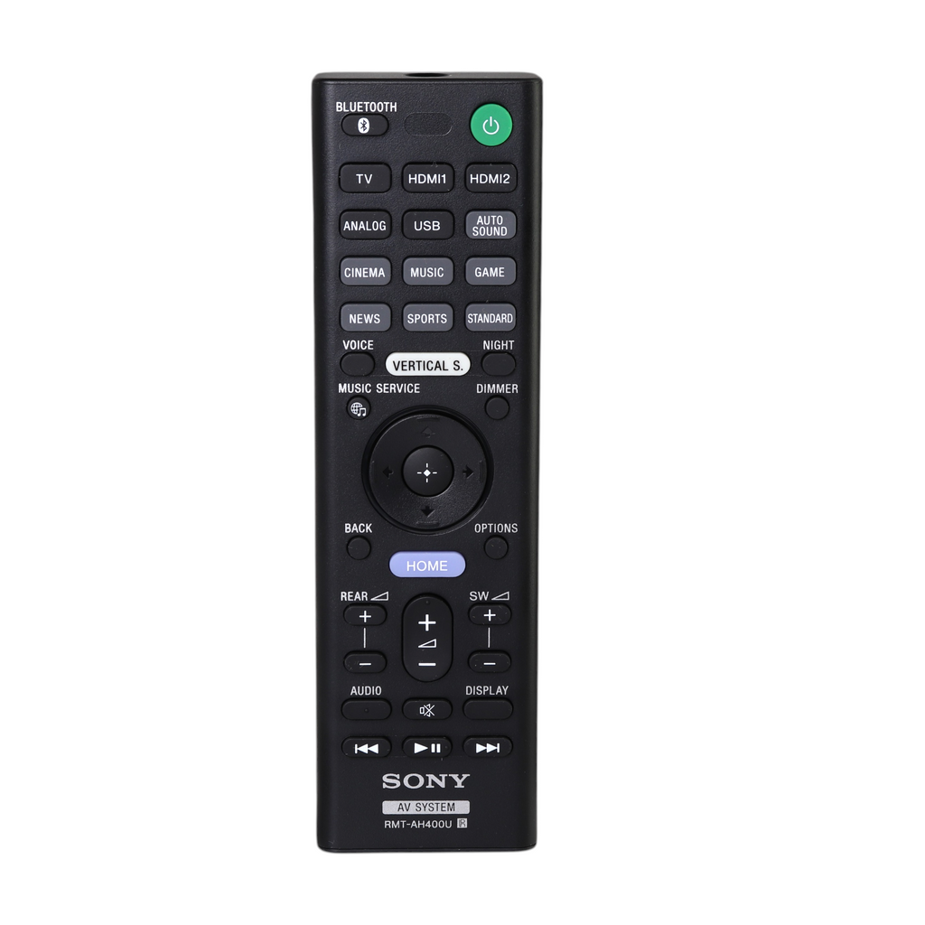 Sony RMT-AH400U Sound Bar Remote Control - 1-493-365-11