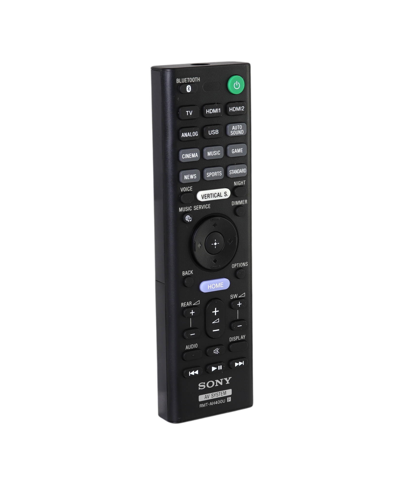 Sony RMT-AH400U Sound Bar Remote Control - 1-493-365-11