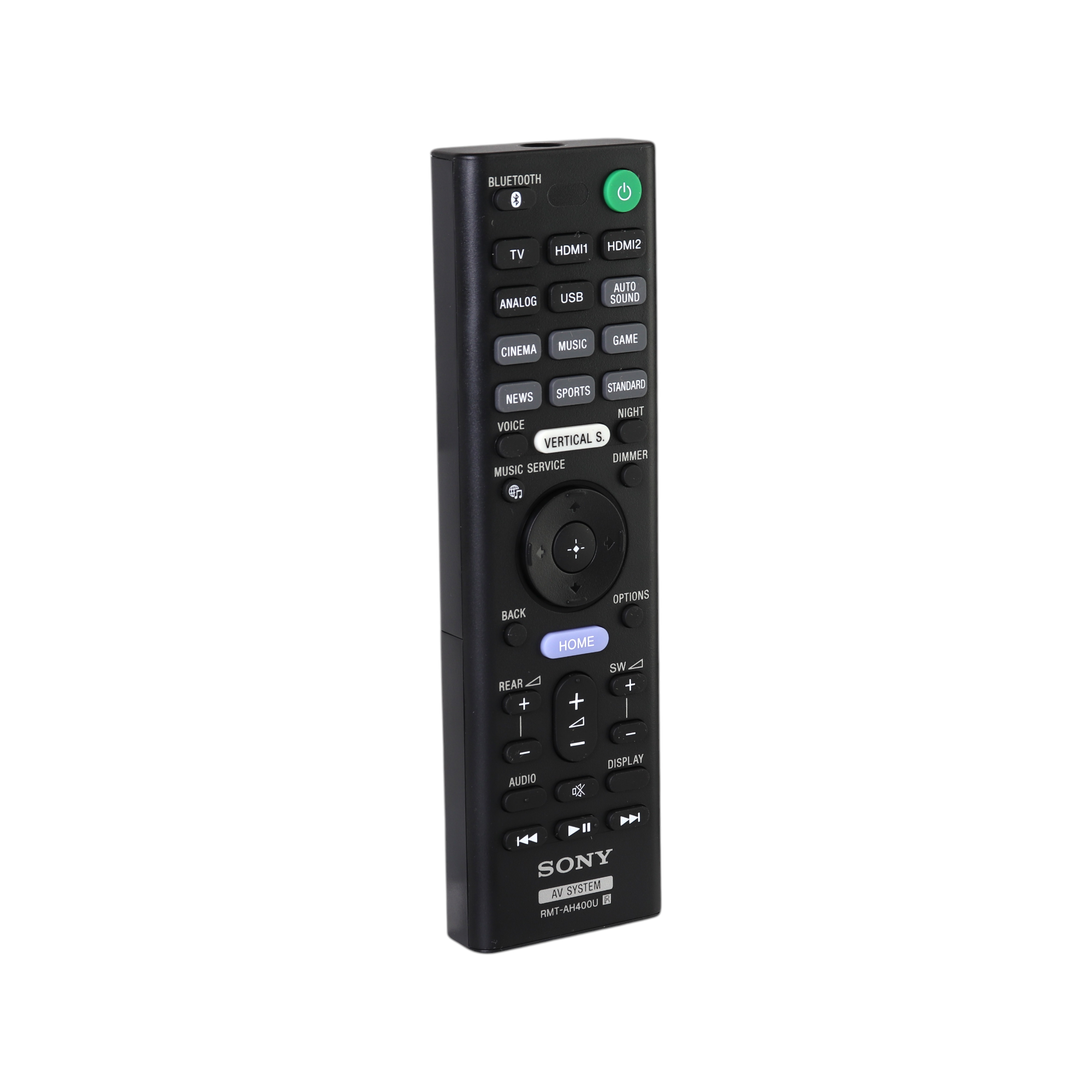 Sony RMT-AH400U Sound Bar Remote Control - 1-493-365-11