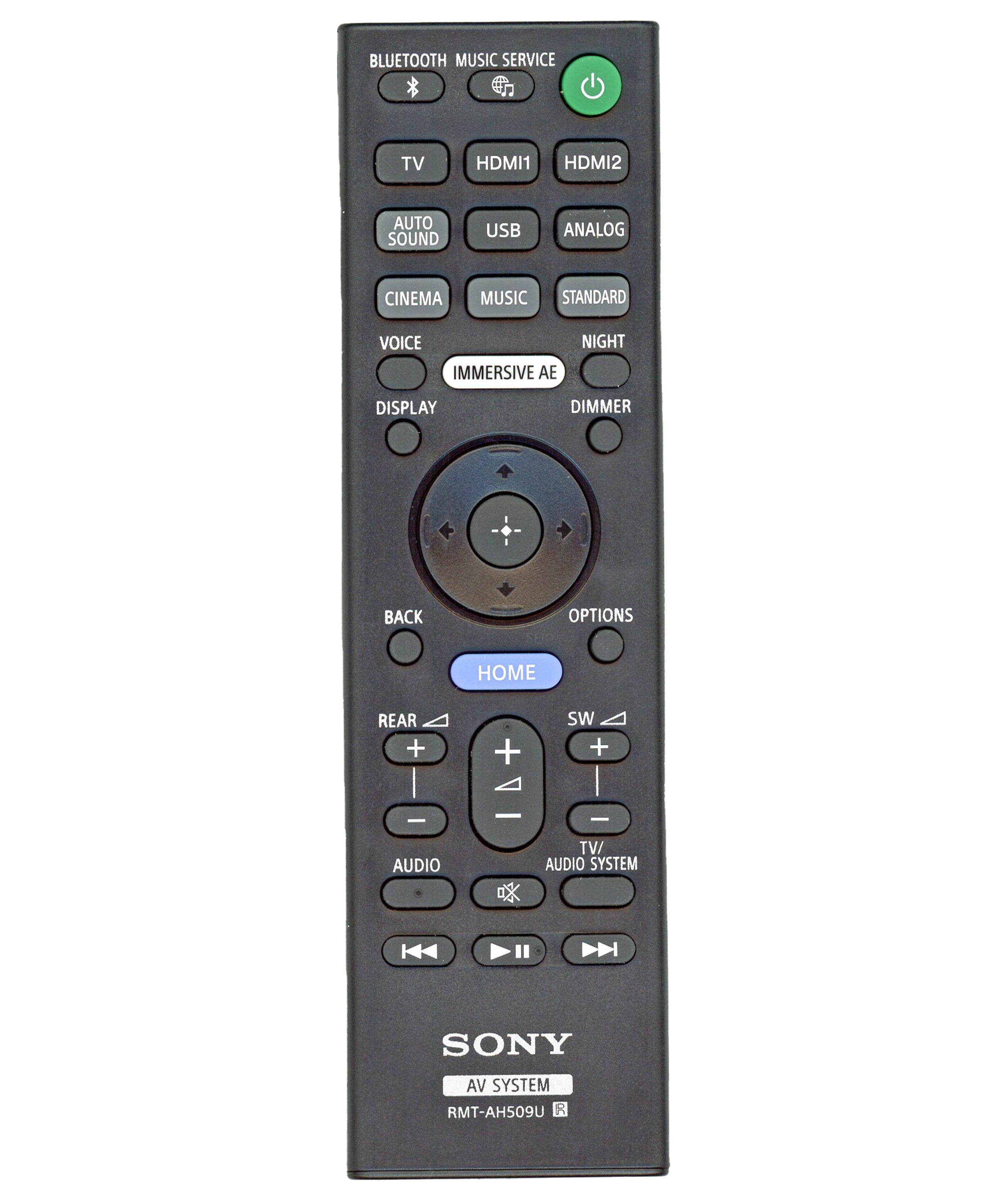 Sony RMT-AH509U Sound Bar Remote Control - 100935711 - RMTAH509U