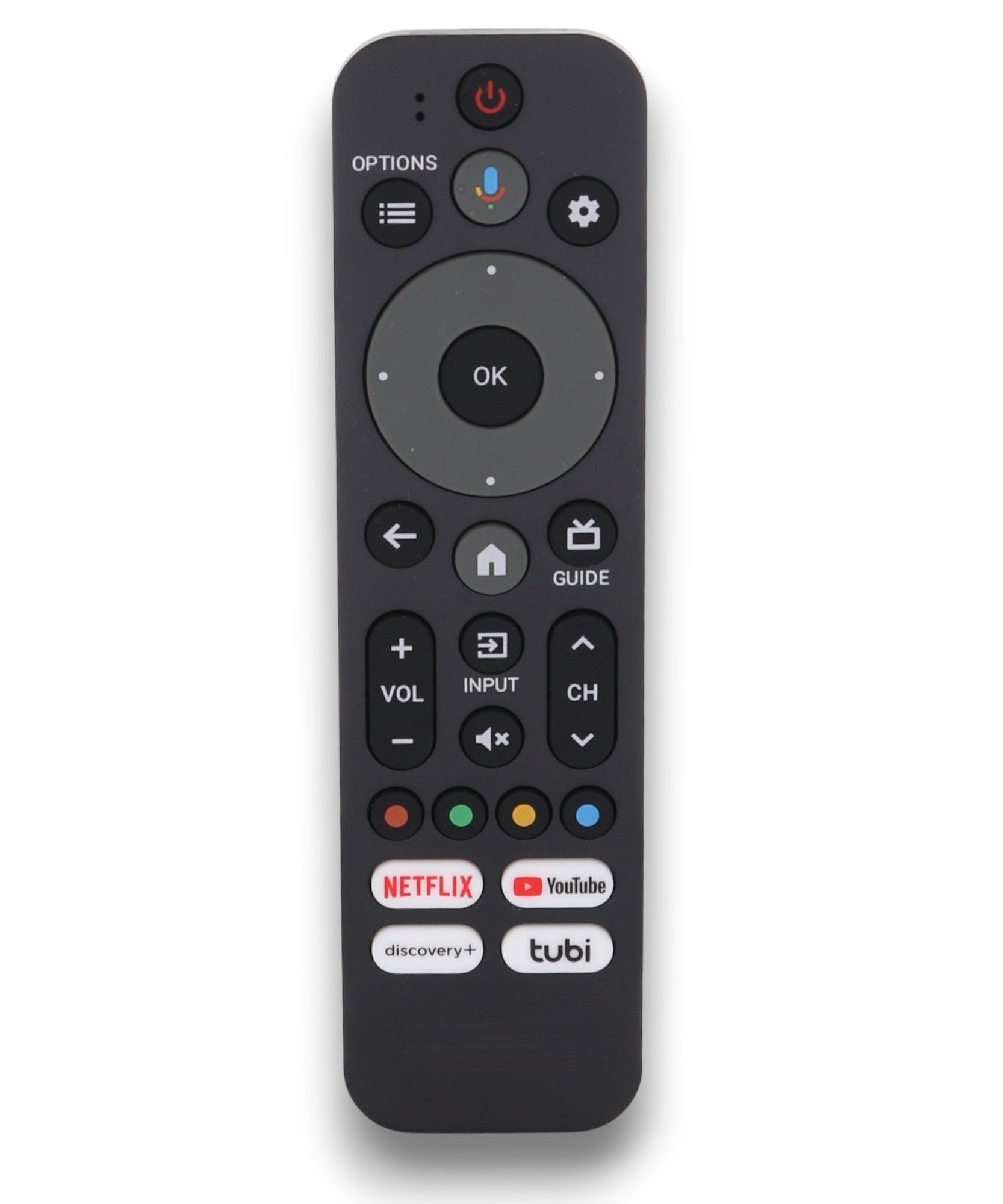 Philips RF553A Google Android TV Remote Control with Voice | Netflix | Youtube | Discovery+ | tubi - URMT26CNDA14