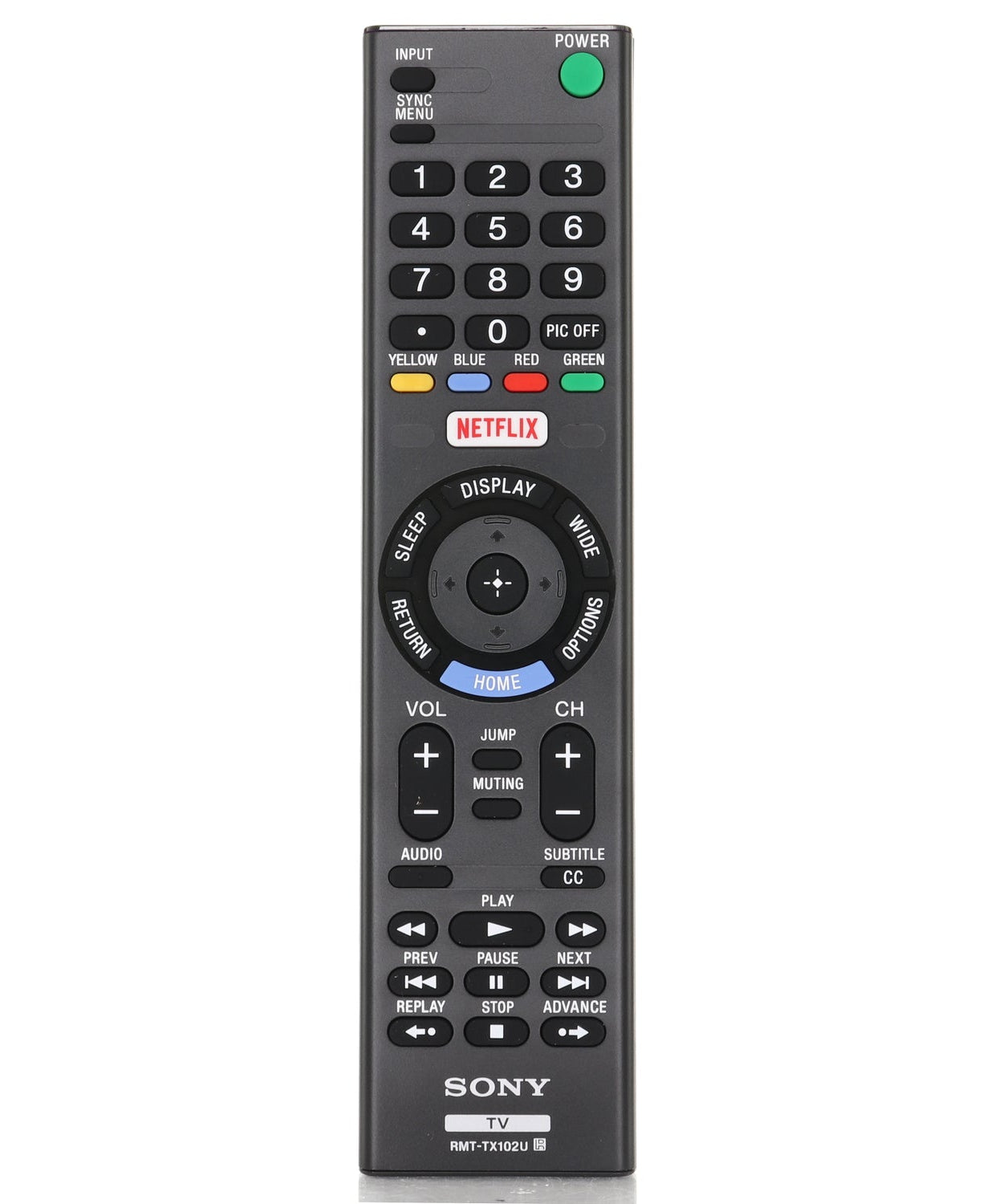 Sony RMT-TX102U Smart TV Remote Control | Netflix - 1-492-980-21
