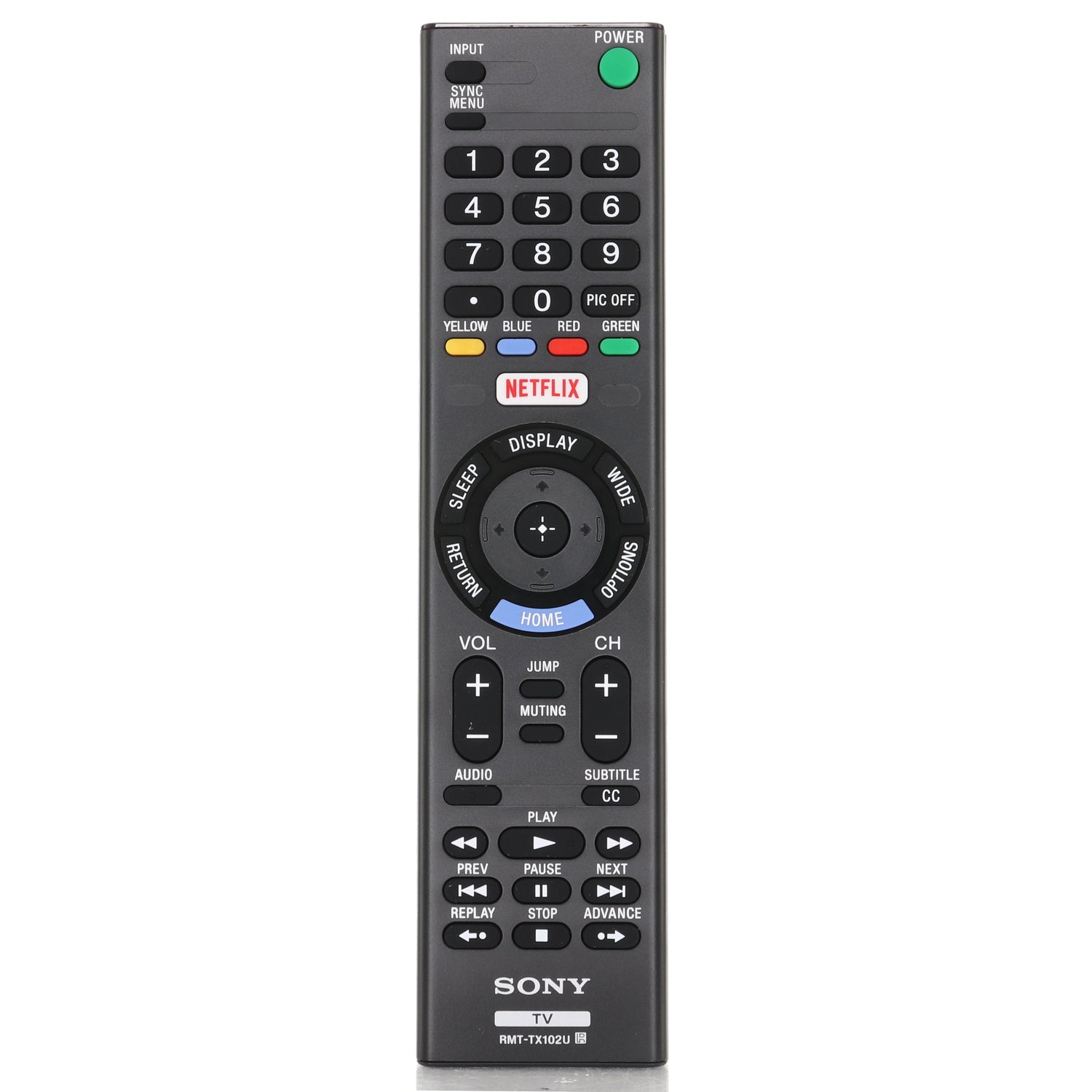 Sony RMT-TX102U Smart TV Remote Control | Netflix - 1-492-980-21