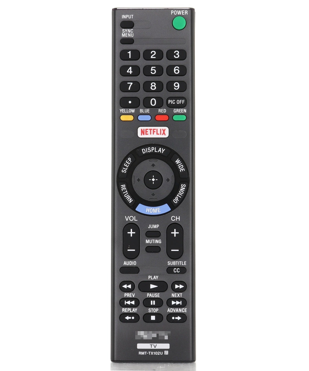 Sony RMT-TX102U Smart TV Remote Control | Netflix - 1-492-980-21