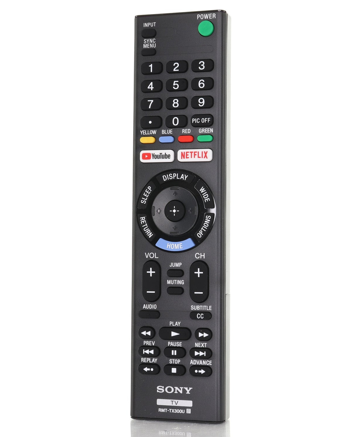 Sony RMT-TX300U SMART TV Remote Control | Netflix | Youtube - 1-493-312-12