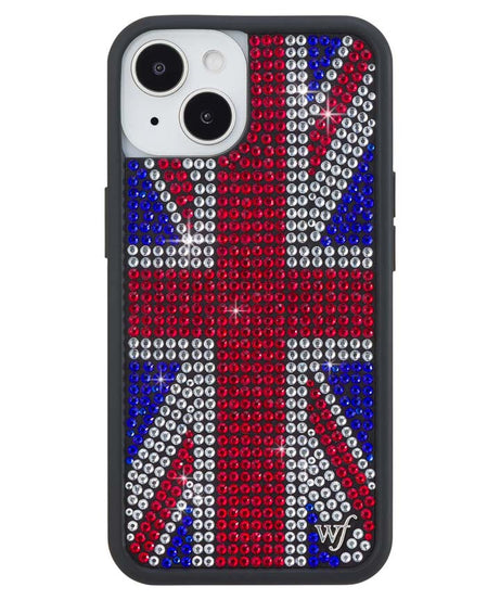 Rhinestone Union Jack iPhone Case