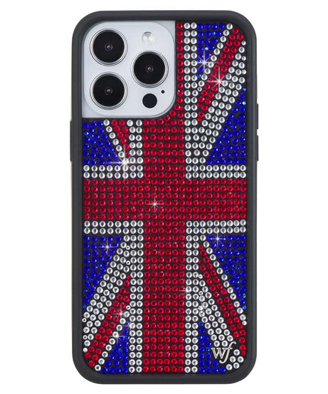 Rhinestone Union Jack iPhone Case