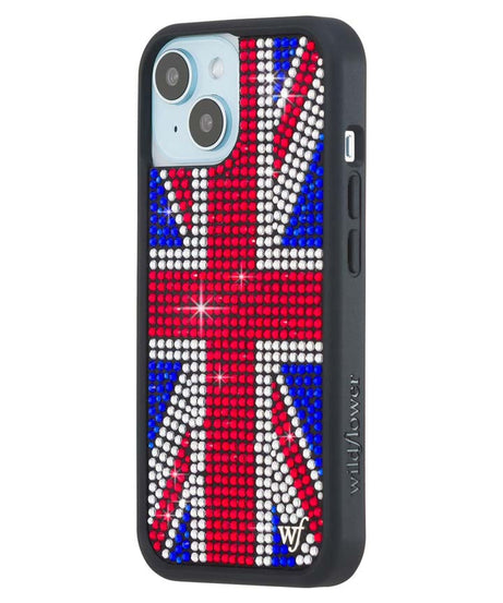 Rhinestone Union Jack iPhone Case