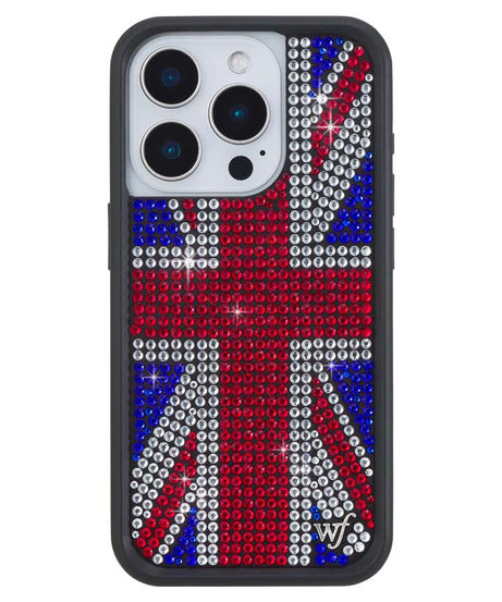 Rhinestone Union Jack iPhone Case