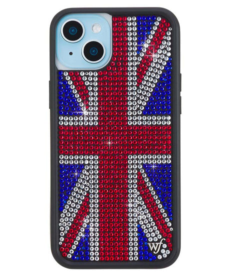 Rhinestone Union Jack iPhone Case