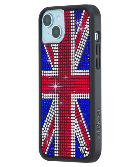 Rhinestone Union Jack iPhone Case