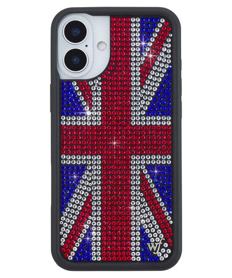Rhinestone Union Jack iPhone Case