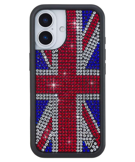 Rhinestone Union Jack iPhone Case