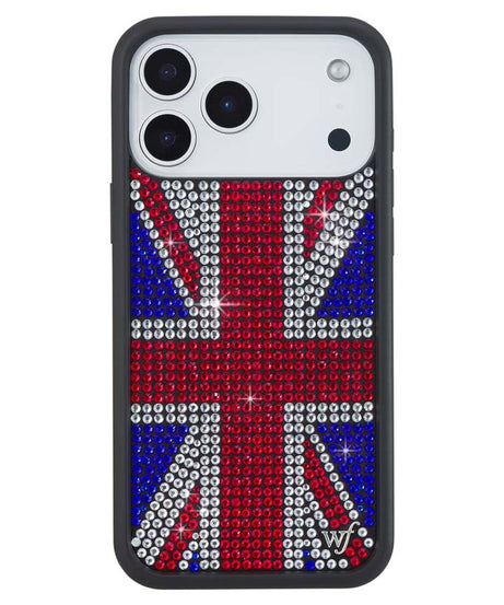 Rhinestone Union Jack iPhone Case