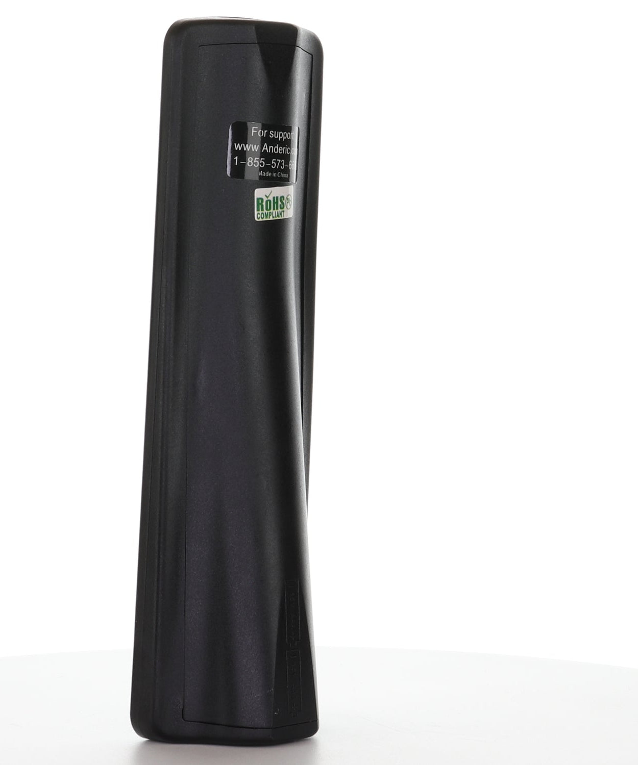 Anderic RR1002 Hospitality 1-Device Standard TV Universal Remote Control with Membrane Surface / Water Resistant