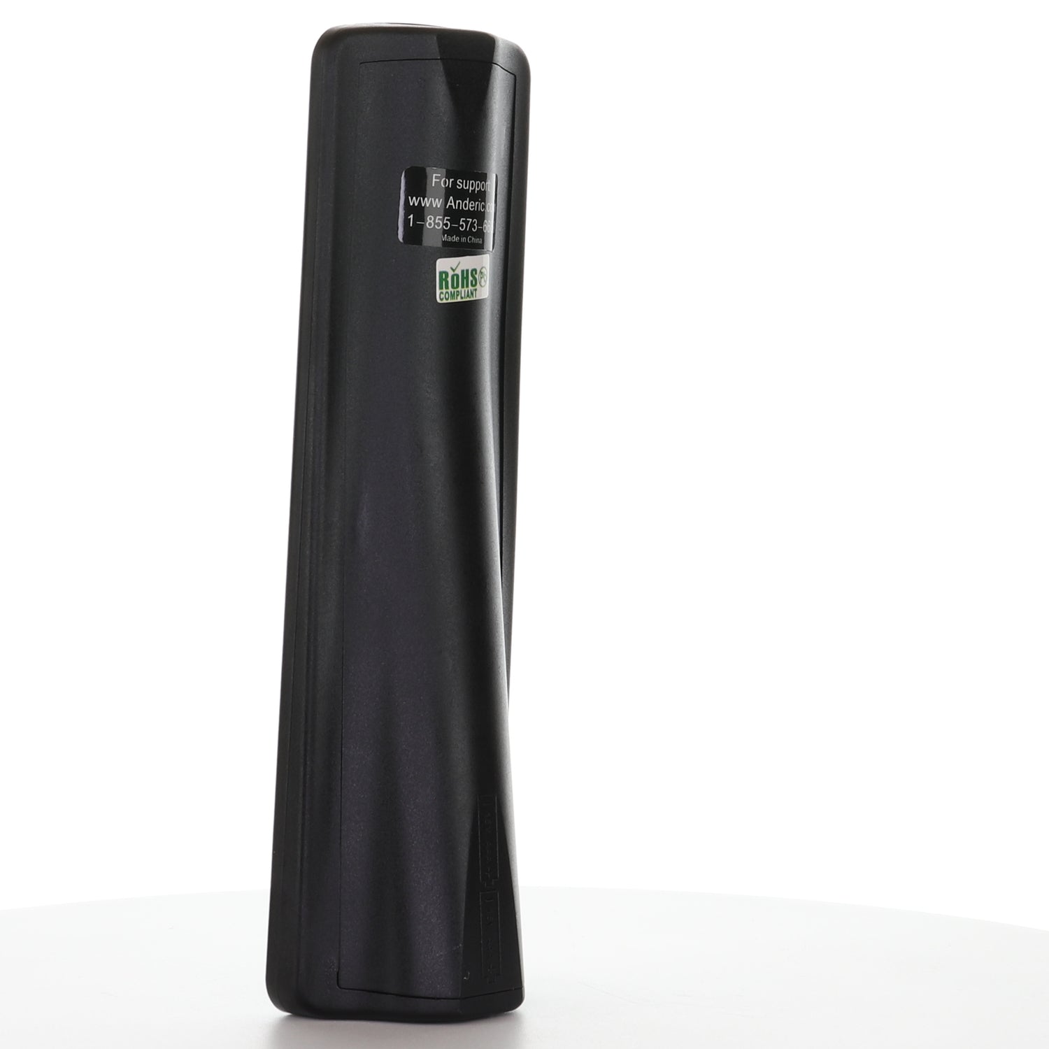 Anderic RR1002 Hospitality 1-Device Standard TV Universal Remote Control with Membrane Surface / Water Resistant