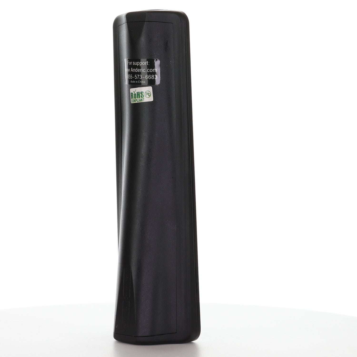Anderic RR1002 Hospitality 1-Device Standard TV Universal Remote Control with Membrane Surface / Water Resistant