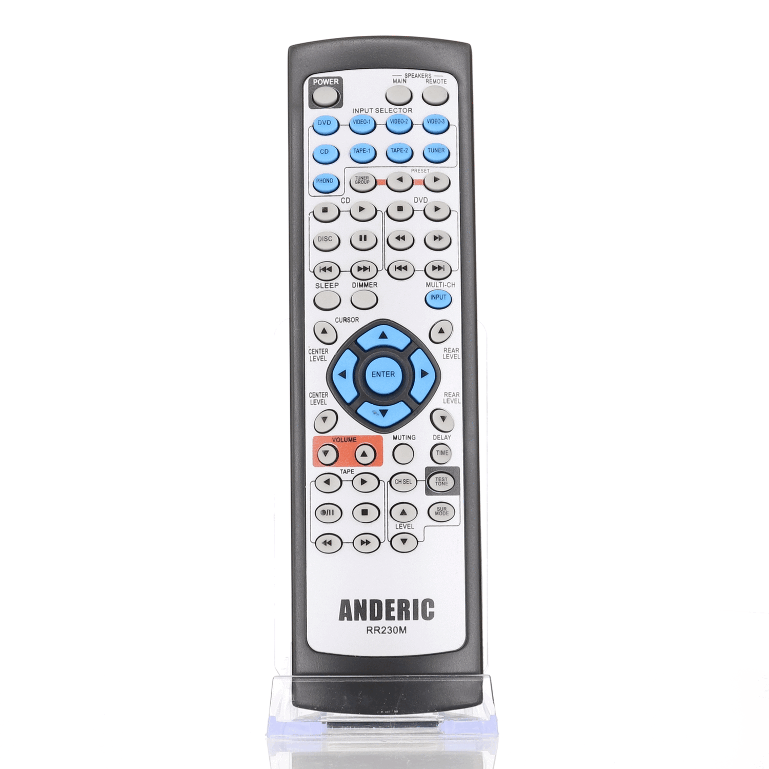 Anderic RR230M Replacement Remote Control for Onkyo & Integra A/V Receiver | No Programming - RC-230M