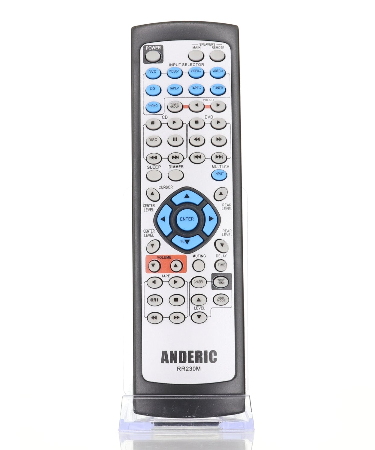 Anderic RR230M Replacement Remote Control for Onkyo & Integra A/V Receiver | No Programming - RC-230M