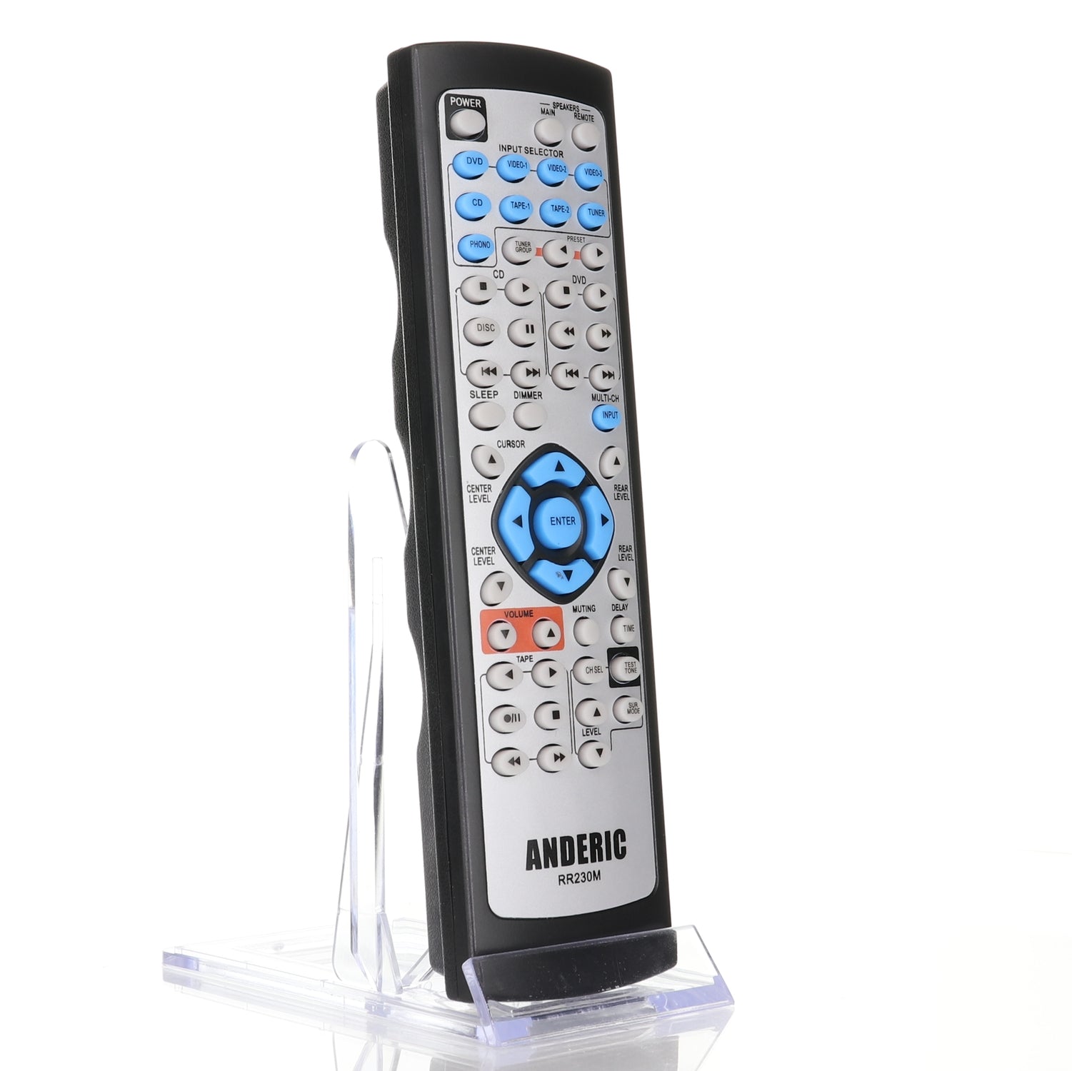 Anderic RR230M Replacement Remote Control for Onkyo & Integra A/V Receiver | No Programming - RC-230M