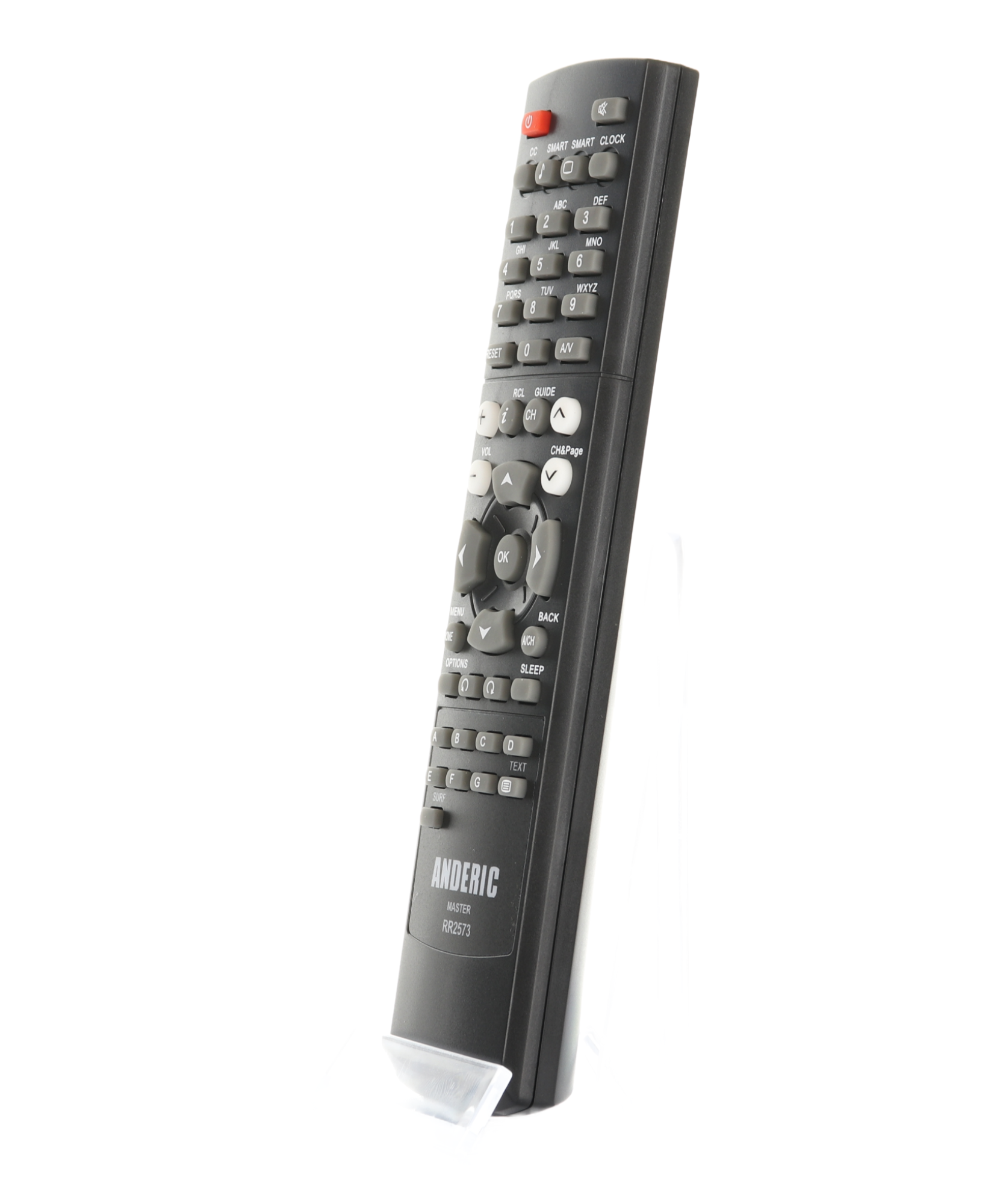 Anderic RR2573 Replacement Master/Setup Remote Control for Philips, Magnavox Hospitality TV  | RC2573GR