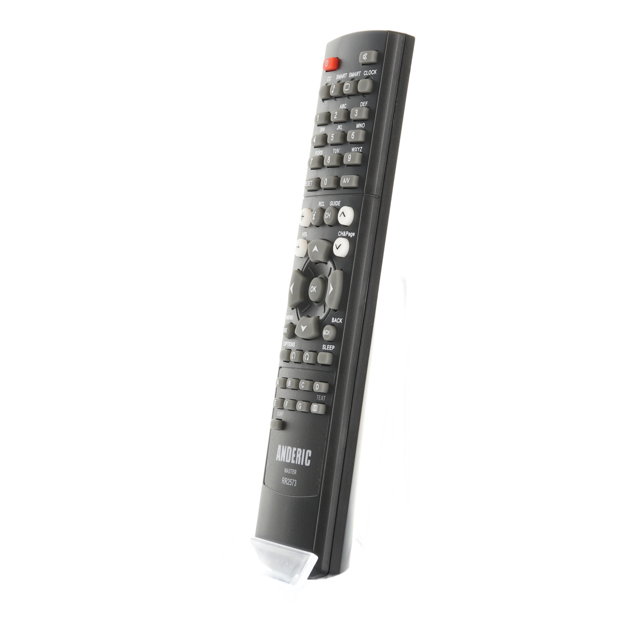 Anderic RR2573 Replacement Master/Setup Remote Control for Philips, Magnavox Hospitality TV  | RC2573GR