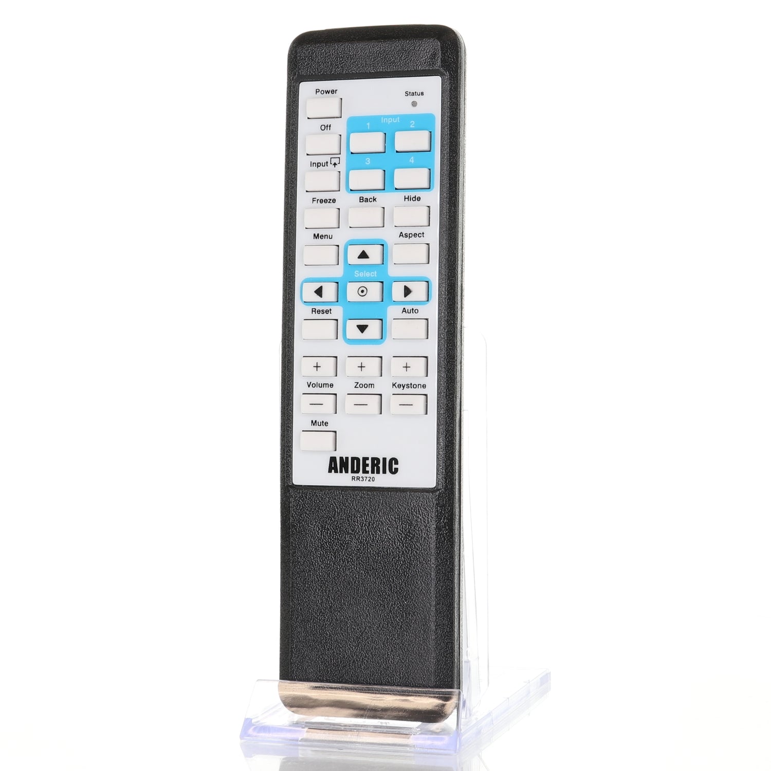 Anderic RR3720 Universal Projector Remote Control with Learning for Canon, Epson, Hitachi, Optoma, and more - RR3720