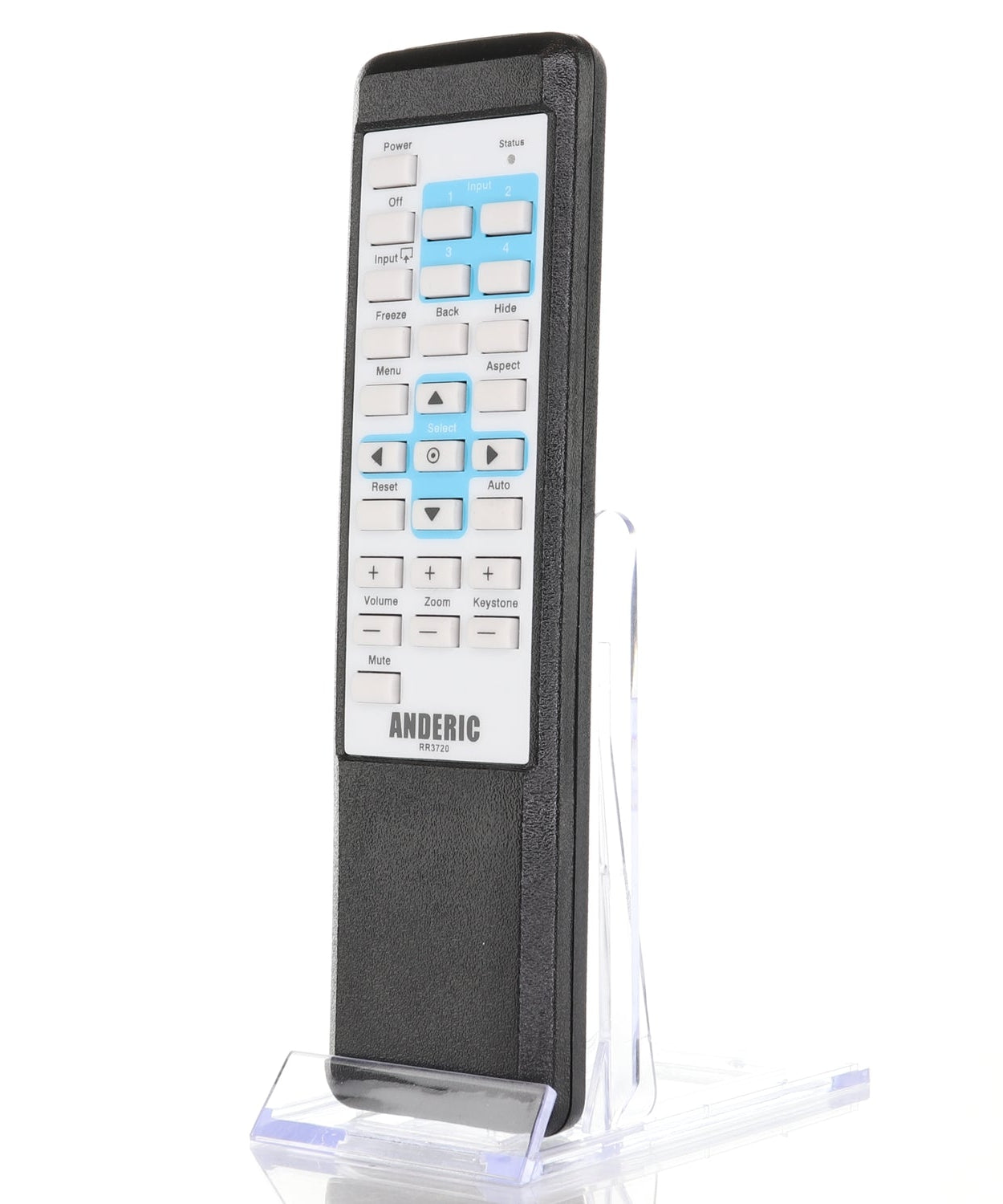 Anderic RR3720 Universal Projector Remote Control with Learning for Canon, Epson, Hitachi, Optoma, and more - RR3720