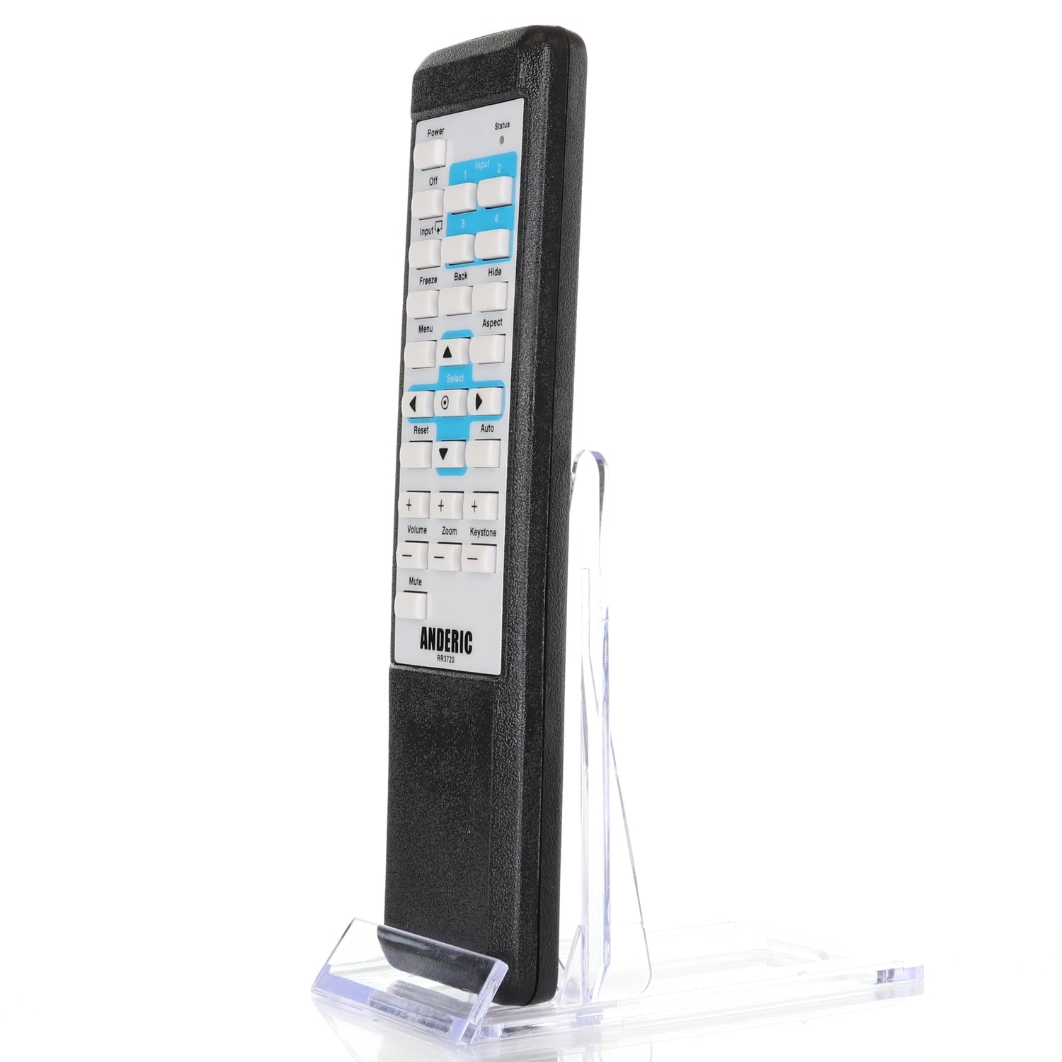 Anderic RR3720 Universal Projector Remote Control with Learning for Canon, Epson, Hitachi, Optoma, and more - RR3720