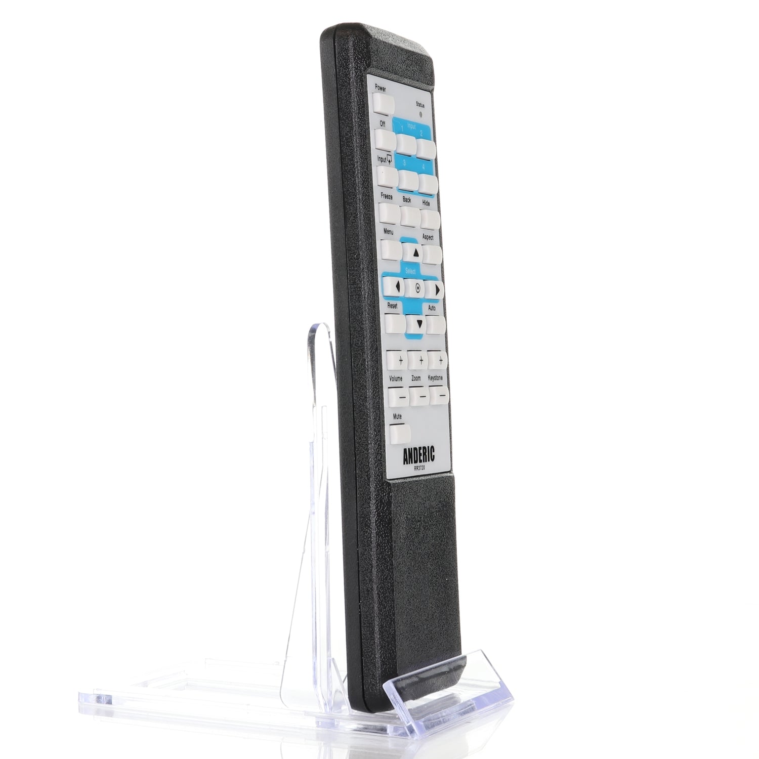 Anderic RR3720 Universal Projector Remote Control with Learning for Canon, Epson, Hitachi, Optoma, and more - RR3720