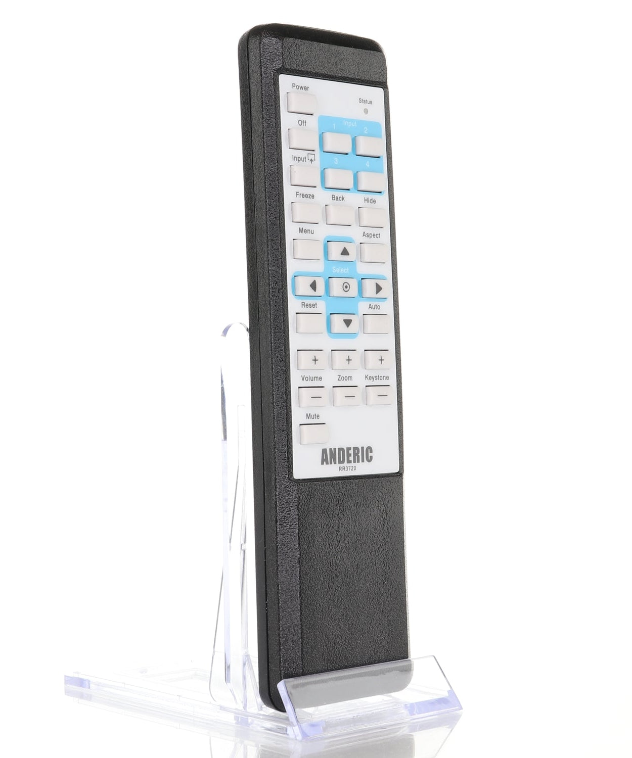 Anderic RR3720 Universal Projector Remote Control with Learning for Canon, Epson, Hitachi, Optoma, and more - RR3720
