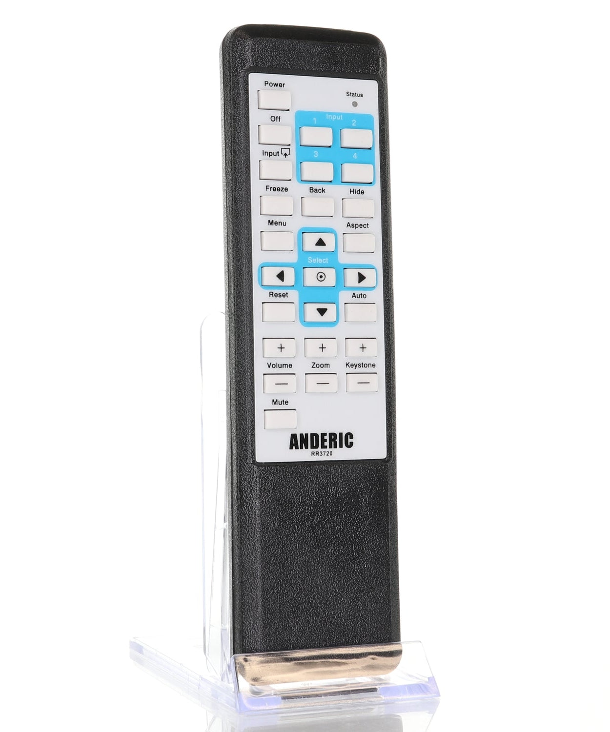 Anderic RR3720 Universal Projector Remote Control with Learning for Canon, Epson, Hitachi, Optoma, and more - RR3720
