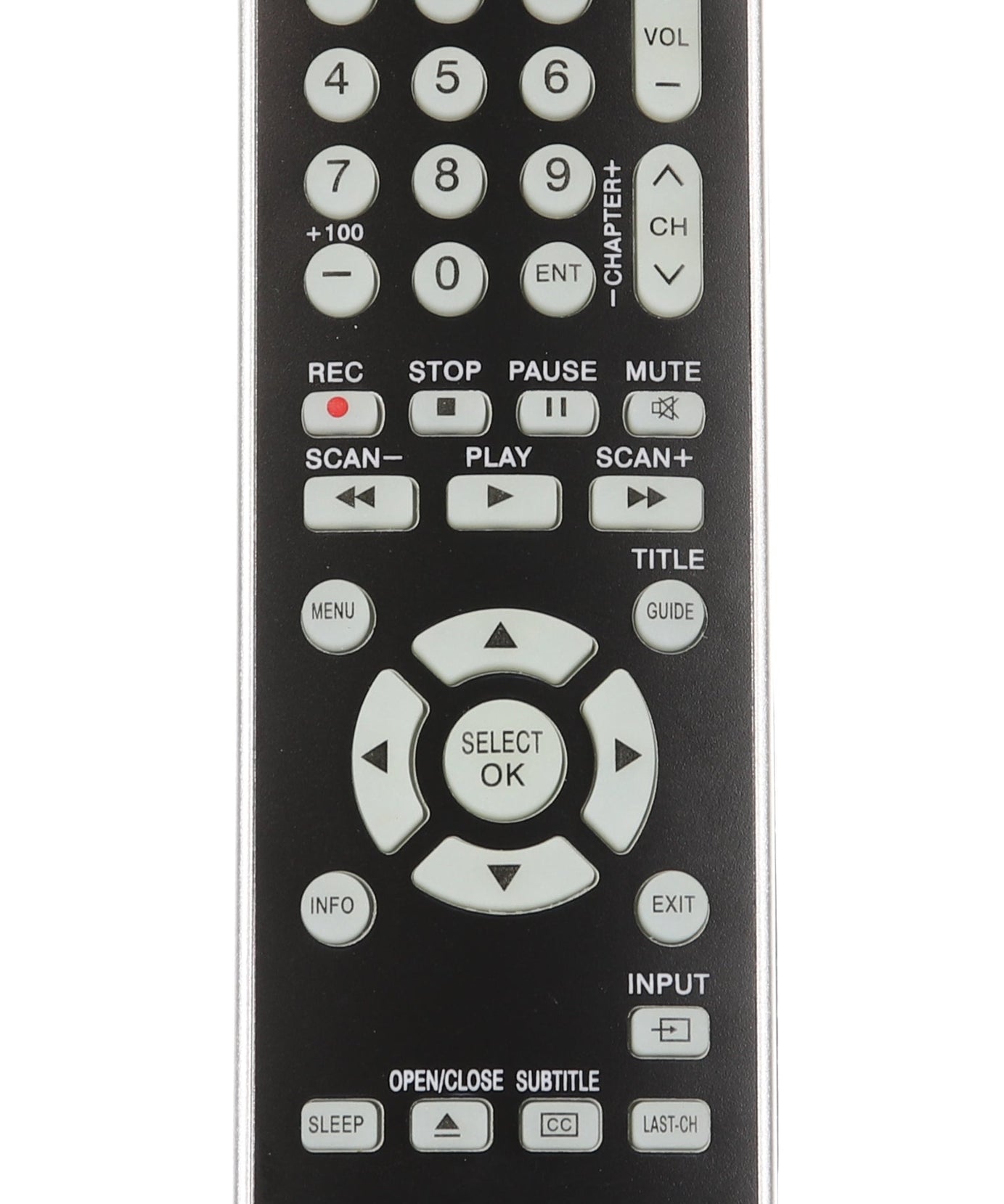 Anderic RR3UNV 3-Device Universal Remote Control for TV/DVD/VCR/Cable/Sat/Audio with Learning